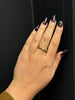 Black Diamond and Gold Band
