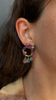 Gem Circle Earrings