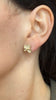 Gold Diamond Cluster Studs