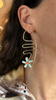 Daisy Popper Pair, Gold, Peach and Blue