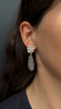 Wobble Flower Pebble Earrings