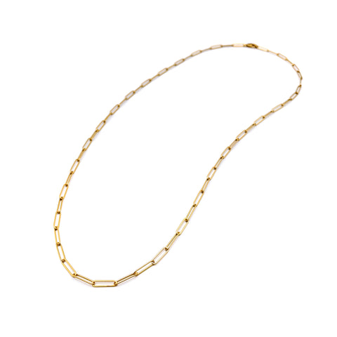 Gold Mini Link Chain Necklace