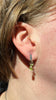Mini Tangle Earrings, Peridot