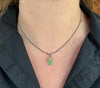 Mini Tangle Necklace, Chrysoprase