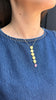 Sunshine Necklace, Sapphire
