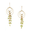 Aerial Hooks with Peridot, Large