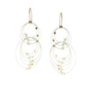 Double Double Hook Earrings with Pearls