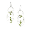 Double Double Hook Earrings with Peridot