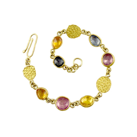 Sapphire Silk Bracelet