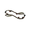 Garnet Studded Flow Bracelet