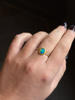 Double Bezel Opal Ring