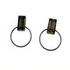 Pink Door Knocker Earrings