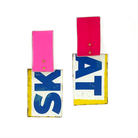 Skat Not Scat Earrings