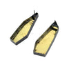 Orange Tin Mint Earrings
