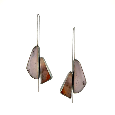 Sisters Agate Hanger Earrings
