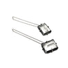 Tilted Fancy Quartz Hanger Earrings