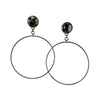 Big Hoop Swing Earrings