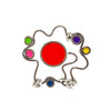 Wavy Ring with Embellishments 2