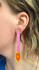Giraffe Tongue Earrings