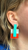 Redacted Earrings