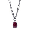 Ruby Lariat Necklace