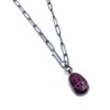 Ruby Lariat Necklace