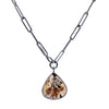 Agate Lariat Necklace