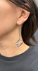 Tilted Fancy Quartz Hanger Earrings