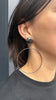 Big Hoop Swing Earrings