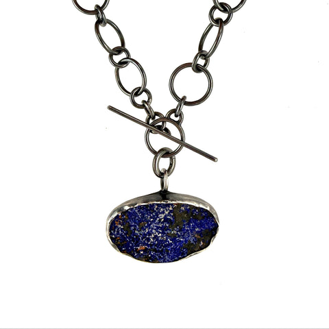 Detachable & Reversible Bouquet & Azurite Necklace