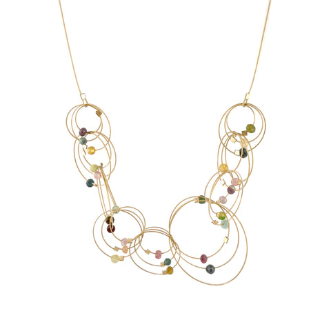 Vertigo Necklace, Tourmaline
