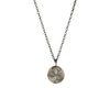 Pinwheel Flower & Chalcedony Reversible Necklace