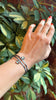 Division Cuff, Green Amethyst