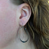 Double Rivet Loop Earrings