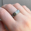 Antique Ring with Gold Inlay and Fragment