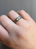 Antique Ring with Gold Inlay