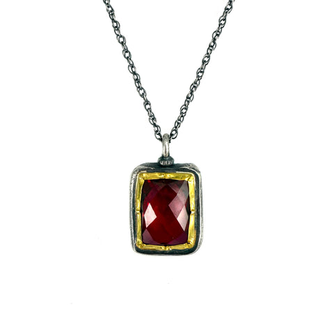 Georgian Set Harlequin Pendant