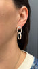 Wobble Chain Earrings, Large