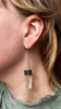 Lemurian Quartz Hook Earrings