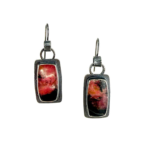 Rhodonite Earrings