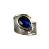 Embossed Wrap Ring, Kyanite