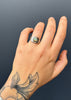 Embossed Ring, Opal