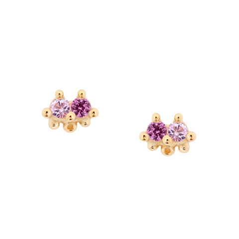 Sisters Studs, Pink