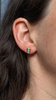 Green Tourmaline & Diamond Earrings