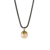 Floating Opal Charm Necklace