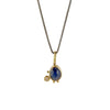Sapphire & Diamond Charm Necklace