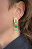 Fern Short Drop Earstuds