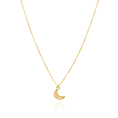 Luna Pendant Necklace, Small