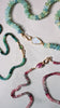 Serpent Necklace, Aquamarine and Moonstone