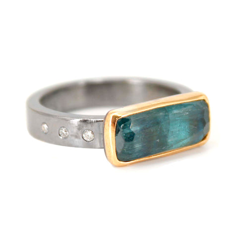 Horizontal Tourmaline Ring